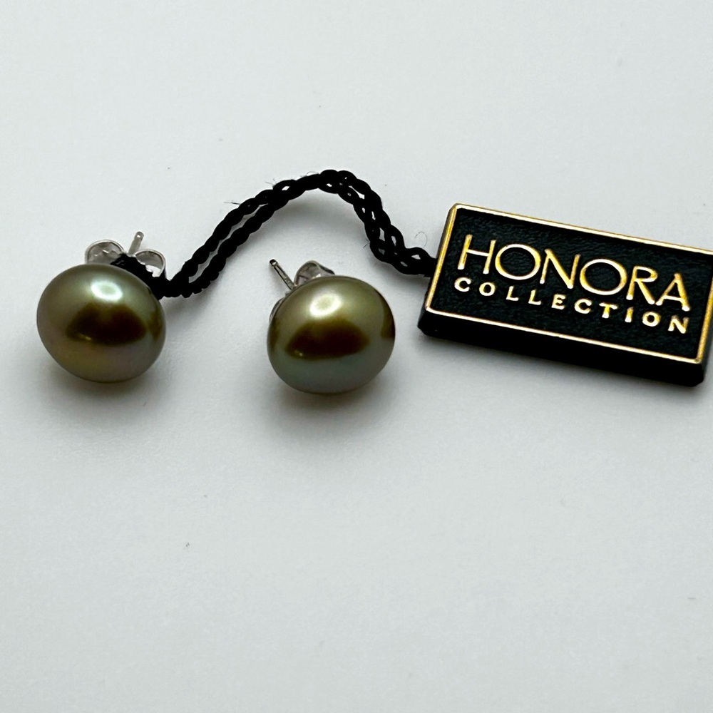 Honora Pearl stud earrings 925 Sterling